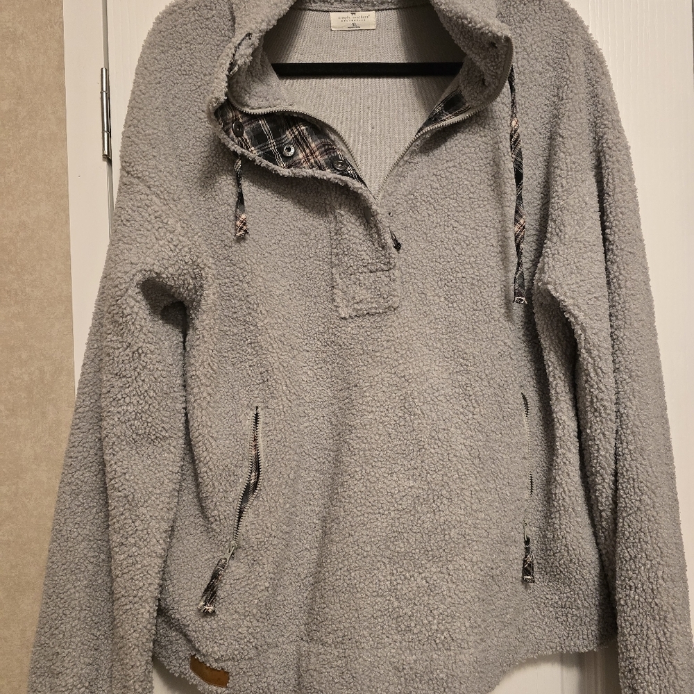 Ladies XL Simply Southern half zip jacket - Picture 2 of 4